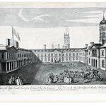 A prospect of the Upper Castle Court from the council chamber