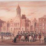 St Patrick's Day Military Parade at Dublin Castle, 1844