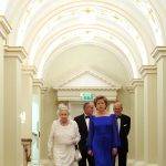 Queen Elizabeth II with President Mary McAleese