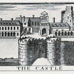 View of Dublin Castle from Charles Brooking's map